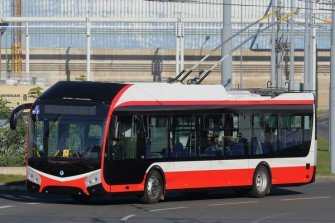 Trolejbus skoda 32Tr Brno