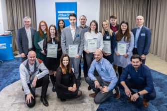 Vitezni studenti porota generalni reditele Cena Atlas Copco Services 2023
