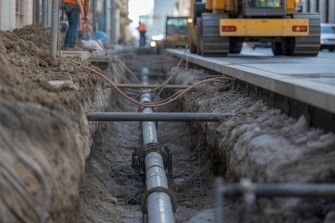 vykop vodovod ideogram