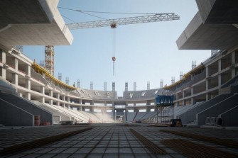 stadion fotbal ideogram