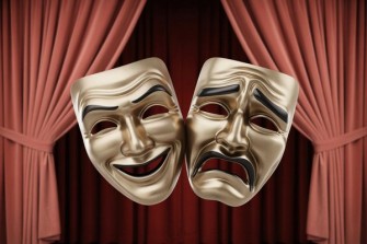 divadlo masky ideogram