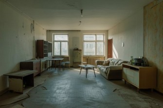 vybydleny byt ideogram