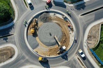 kruhovy objezd ideogram