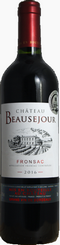 Chateau Beausejour rouge 2016 Fronsac AOC - Chateau Beausejour 61x243