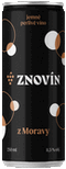 Plechovka Znovín moravské zemské víno polosladké - Znovín Znojmo